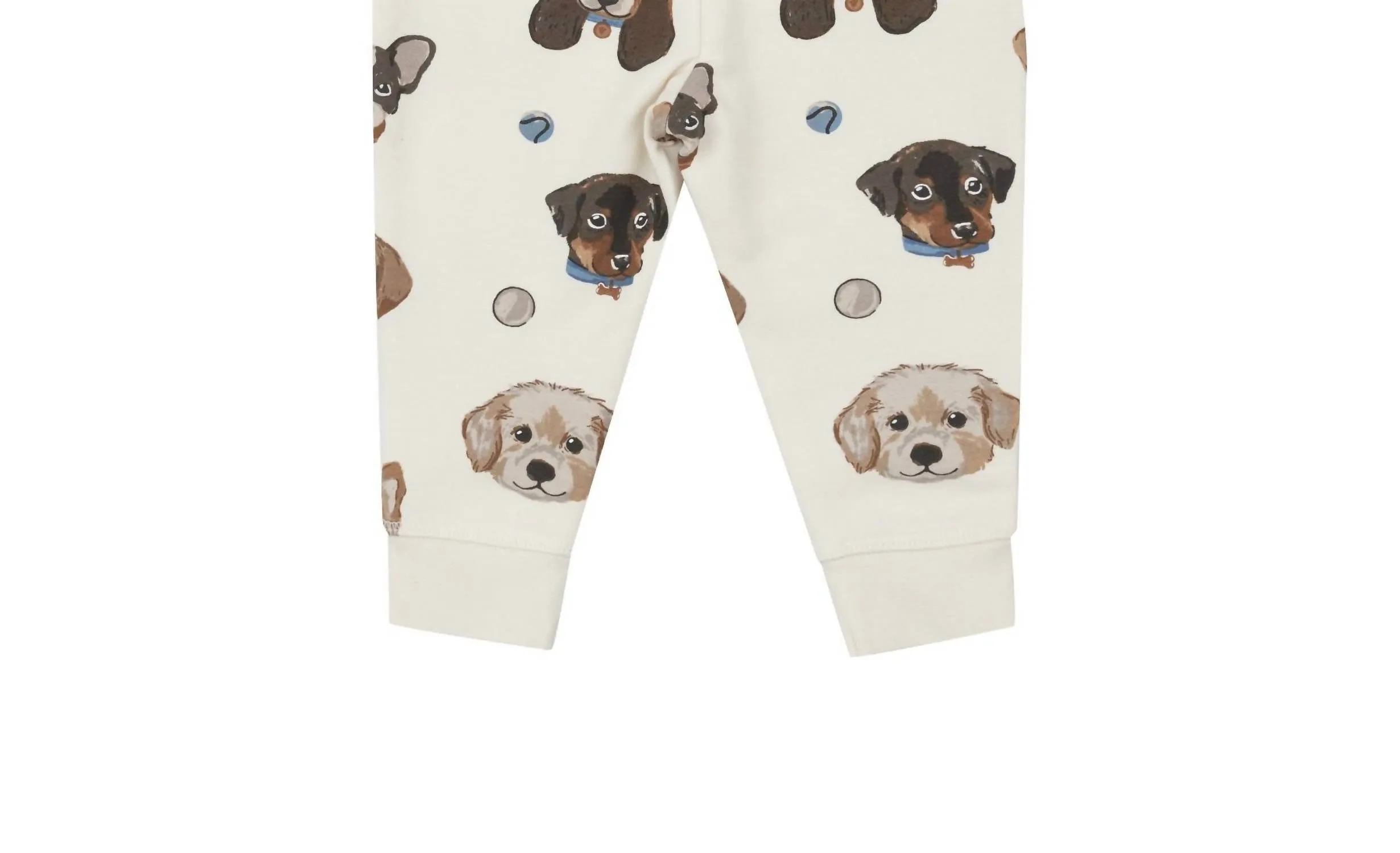Angel Dear - Vintage Puppy Faces Hoodie and Jogger