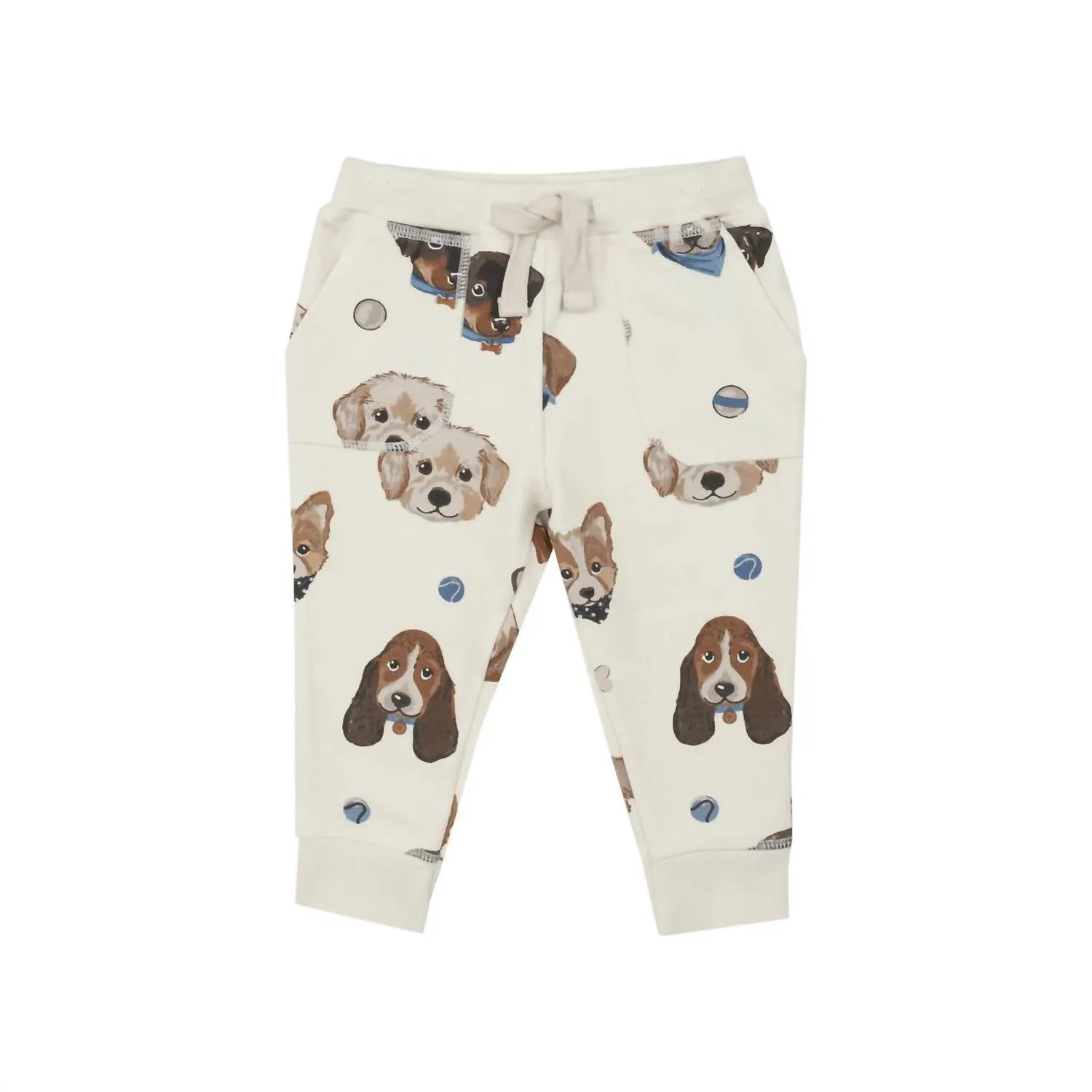 Angel Dear - Vintage Puppy Faces Hoodie and Jogger