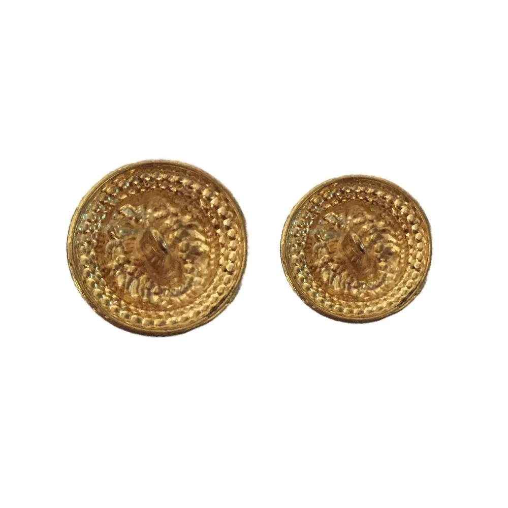 Antique Golden Lion Metal  Buttons for Suit