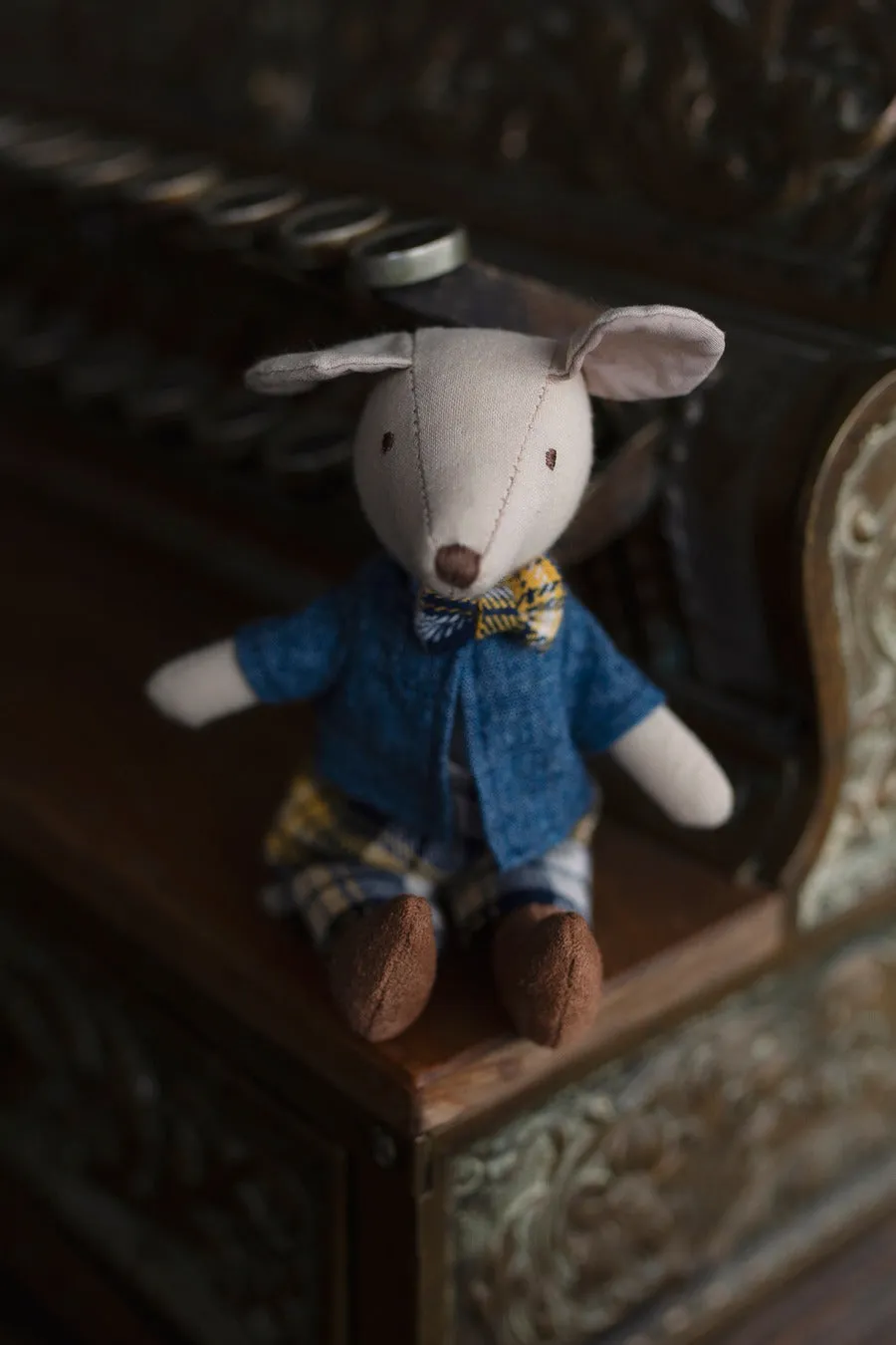 Archie the Mouse Mini Doll 6.5"