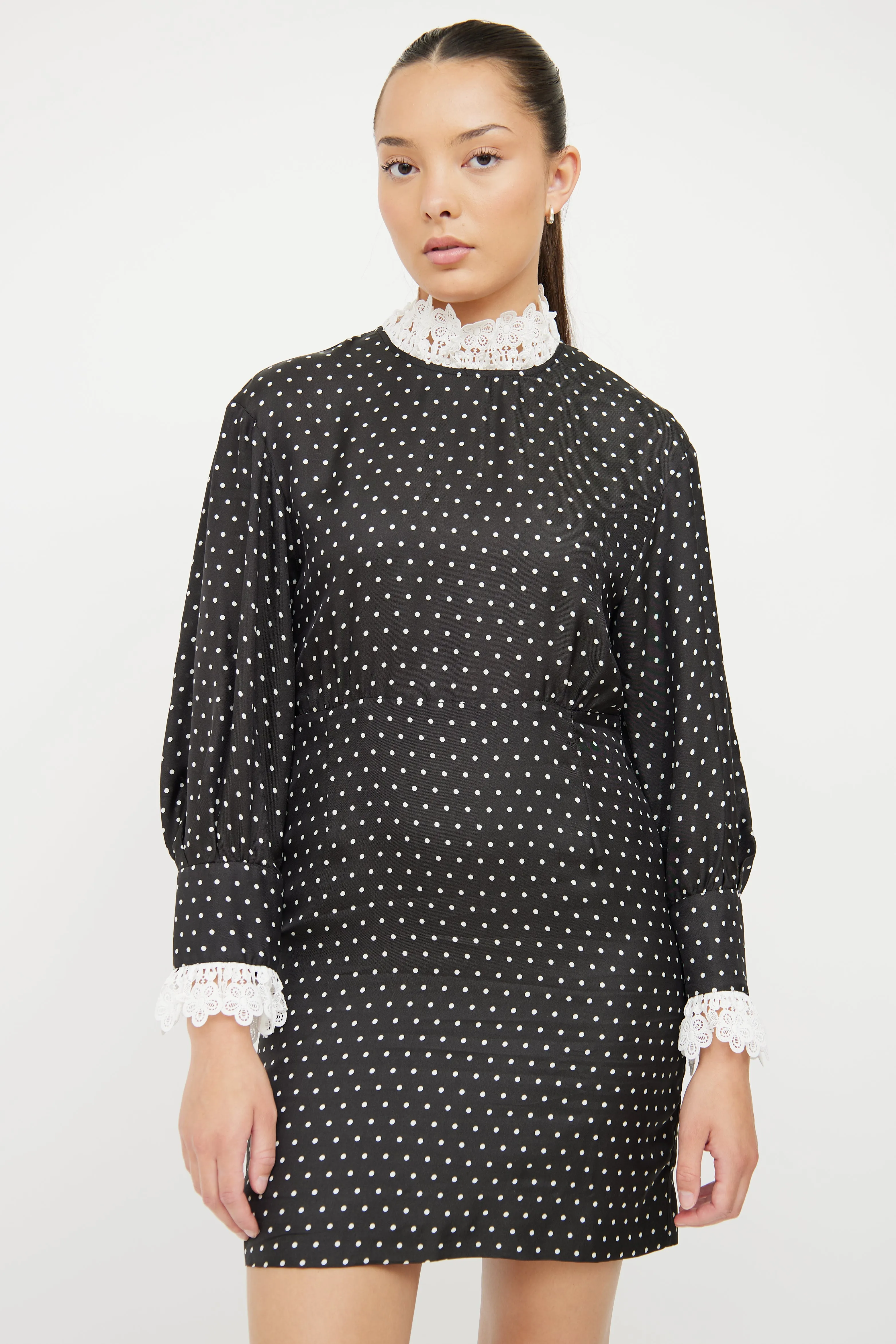 Black & White Polka Dot Dress