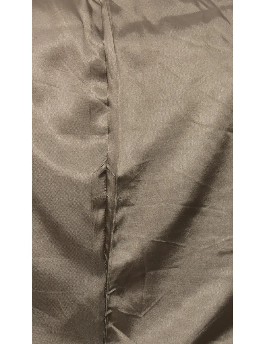 Checked Dark Grey Blazer - L