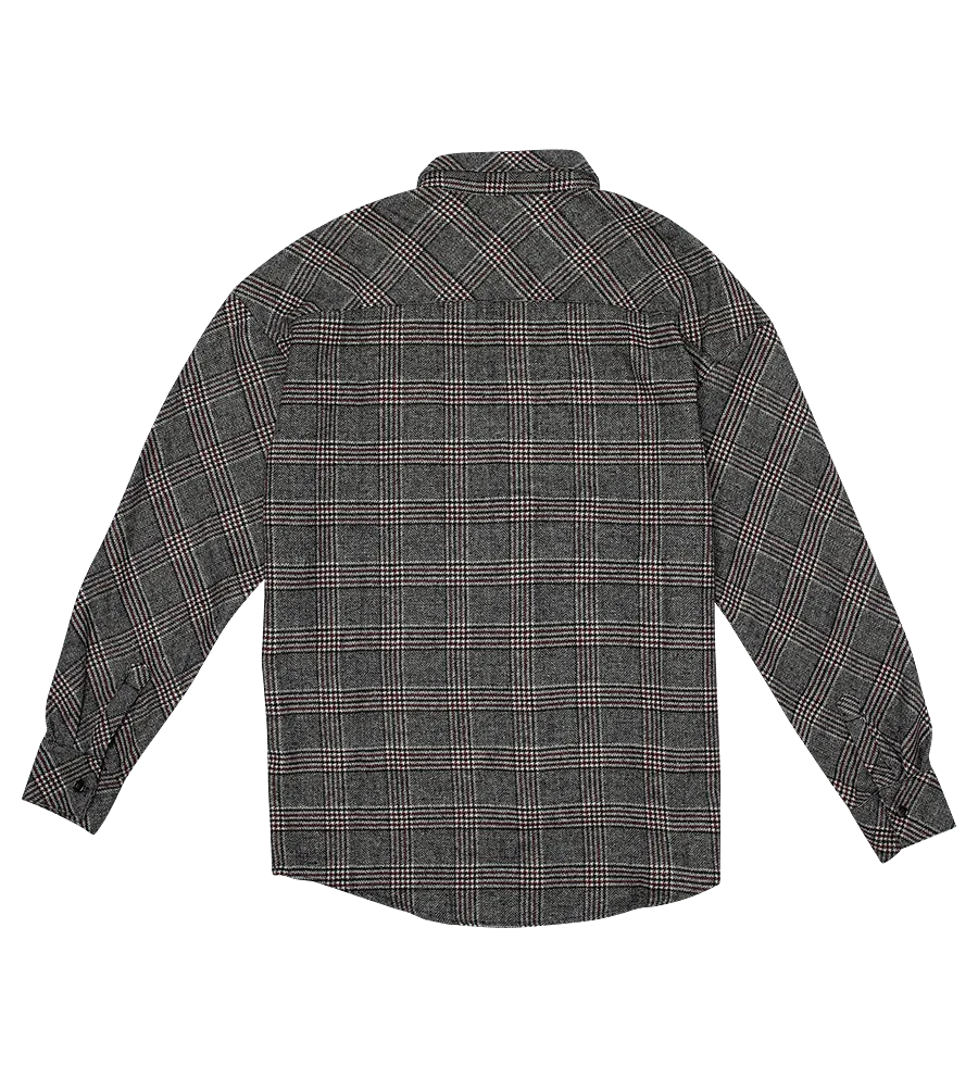 Checked Shirt — Merlot Check