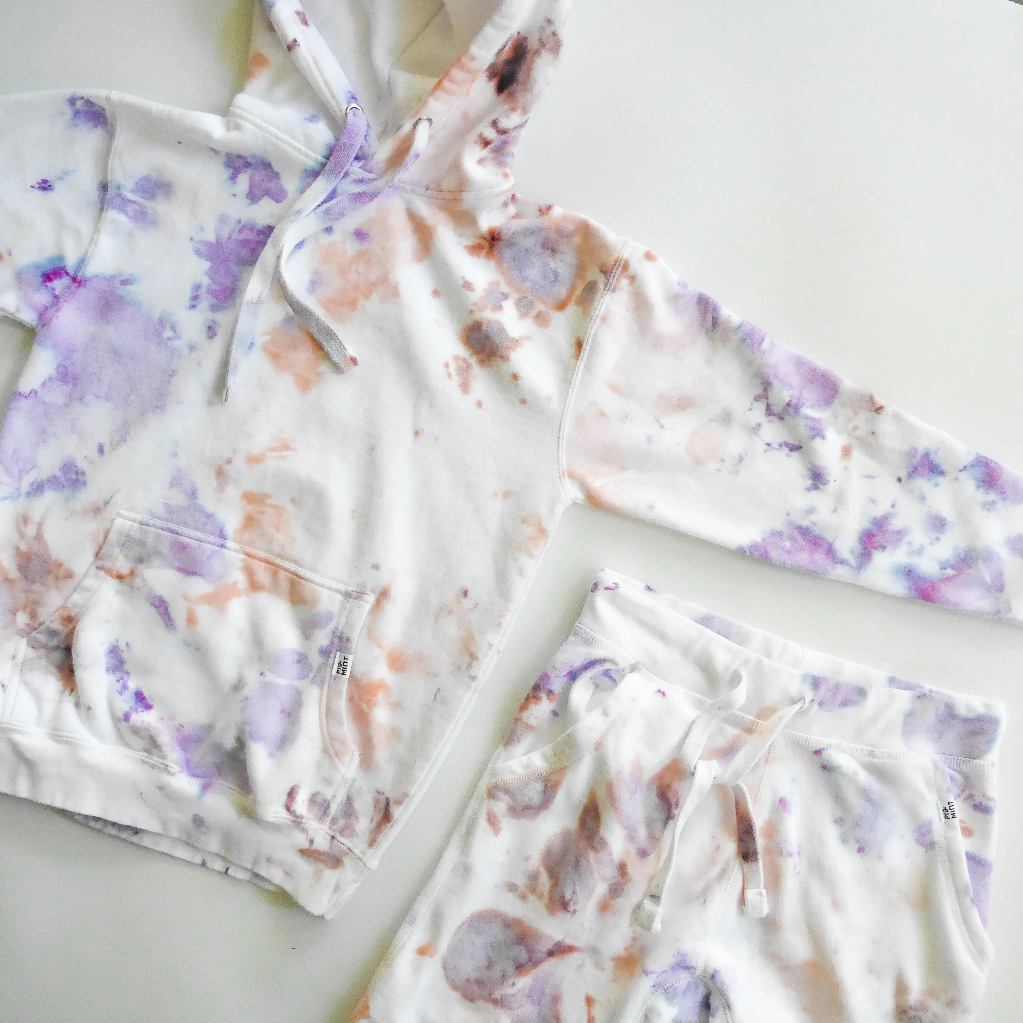 Cloud-Dyed Adult Hoodie, Jogger or Matching Set