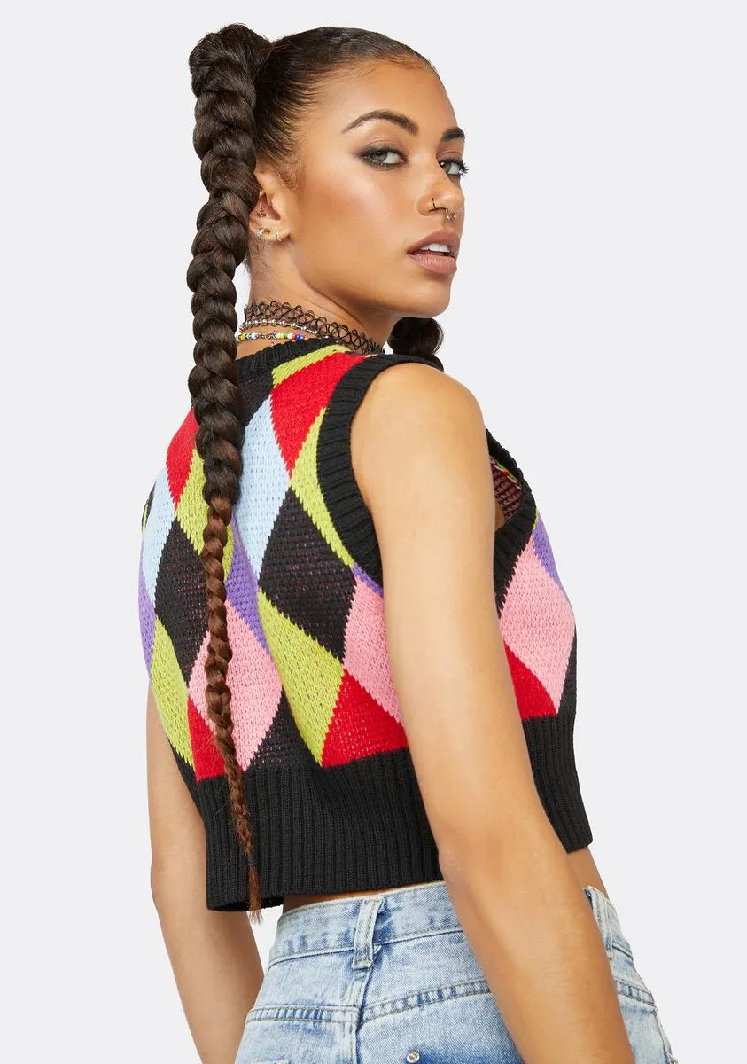 Cram Argyle Sweater Vest