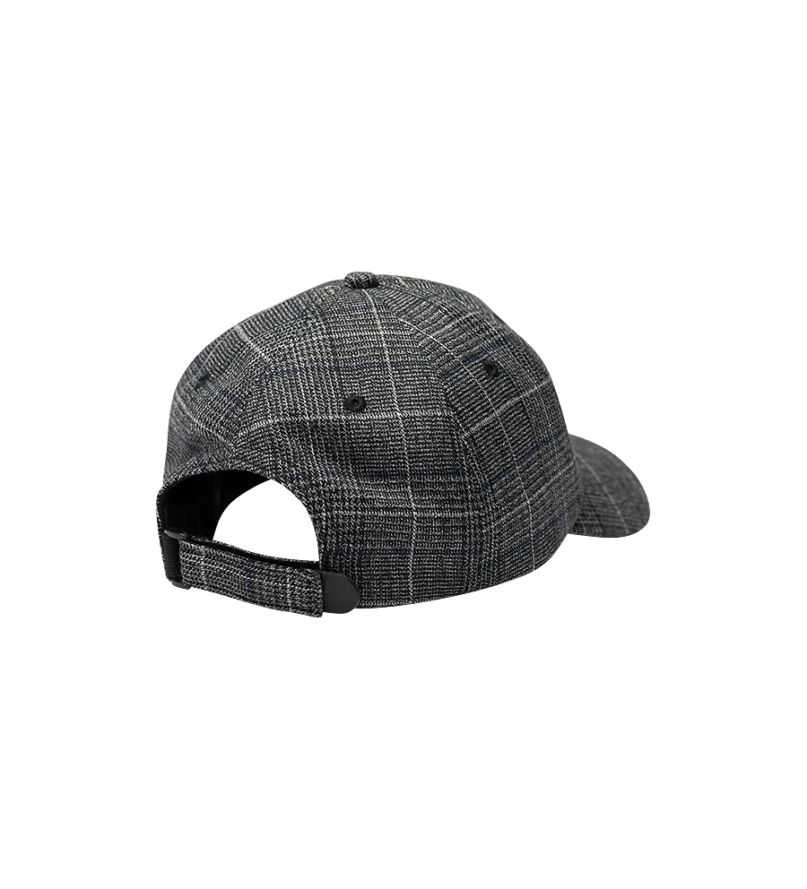 Division Cap — Dark Check