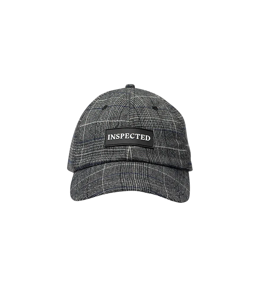 Division Cap — Dark Check