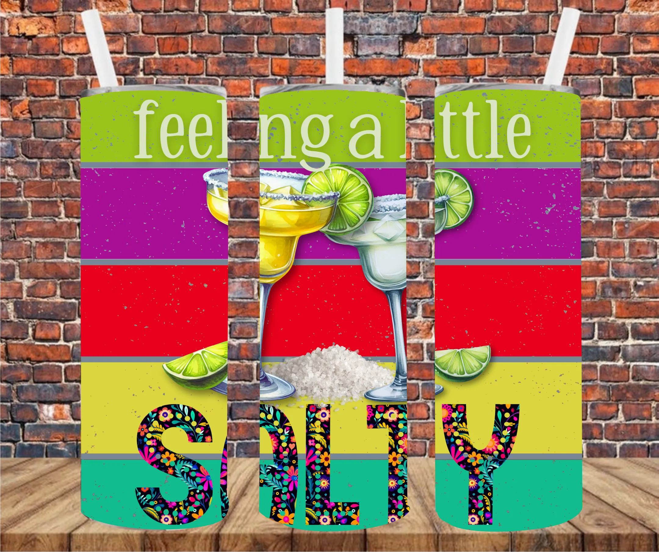 Feeling A Little Salty - Tumbler Wrap Vinyl Transfers