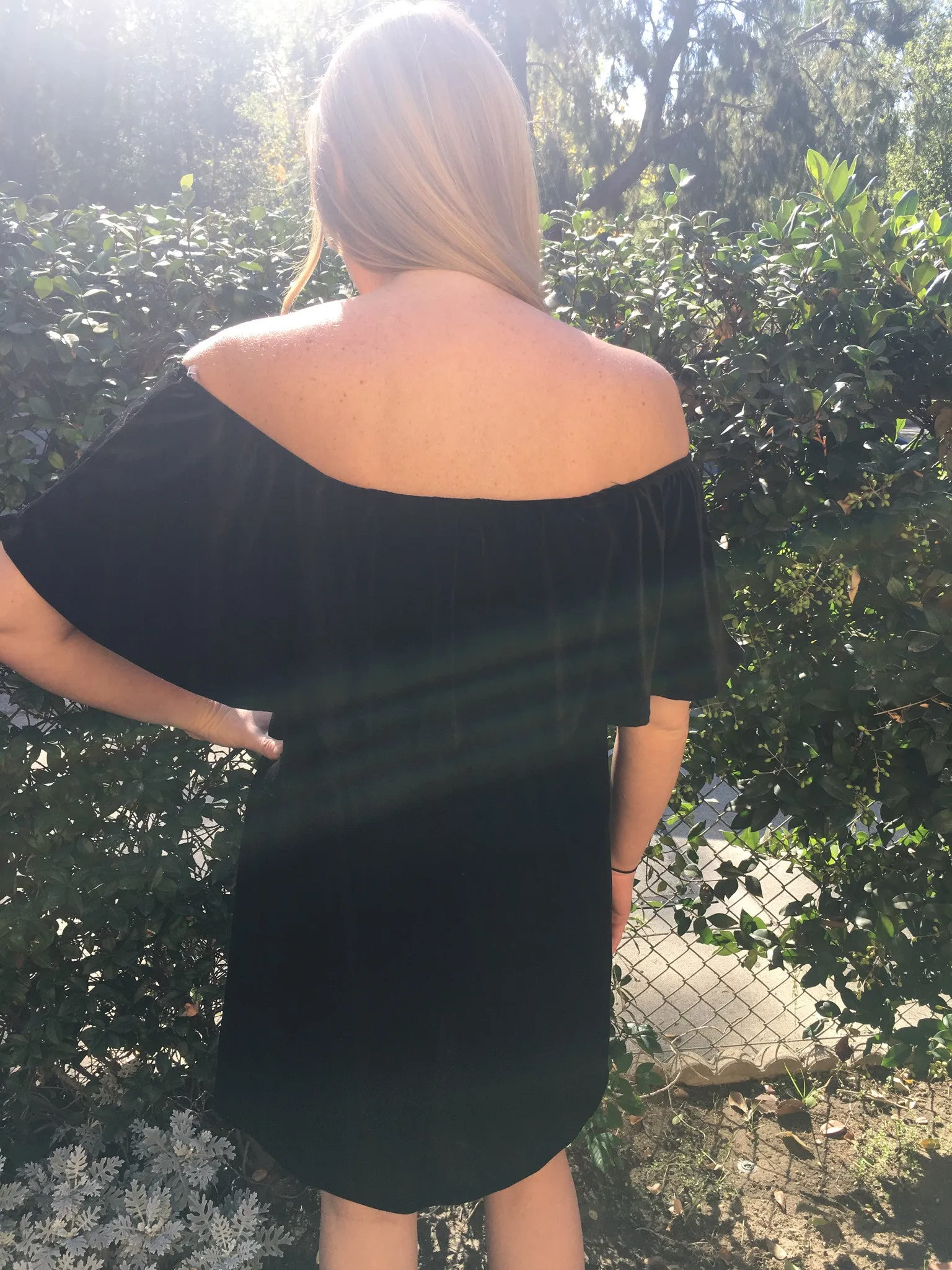 Marissa Velvet Dress