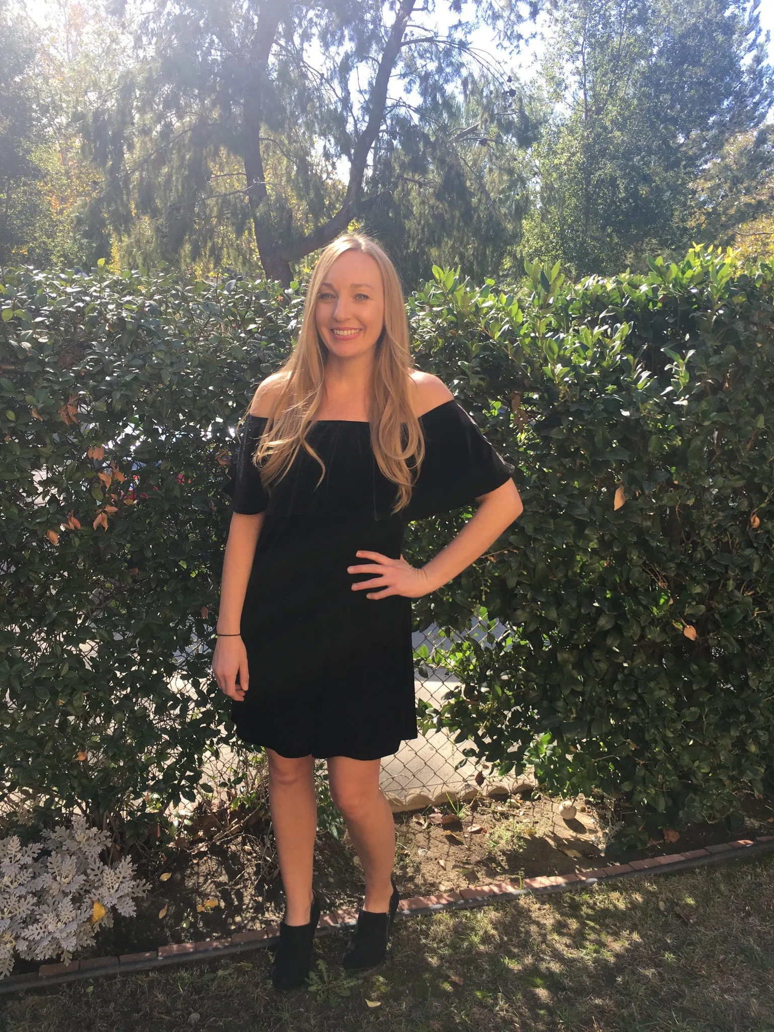 Marissa Velvet Dress