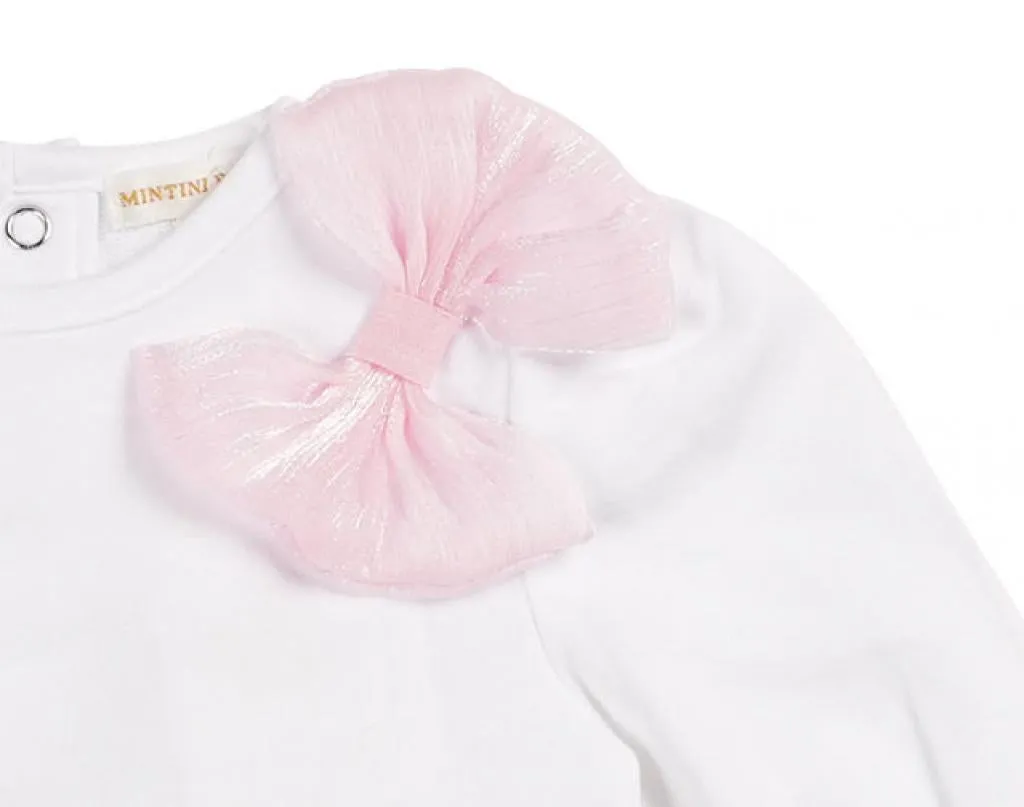 Mintini Girl Bow Jogger Set