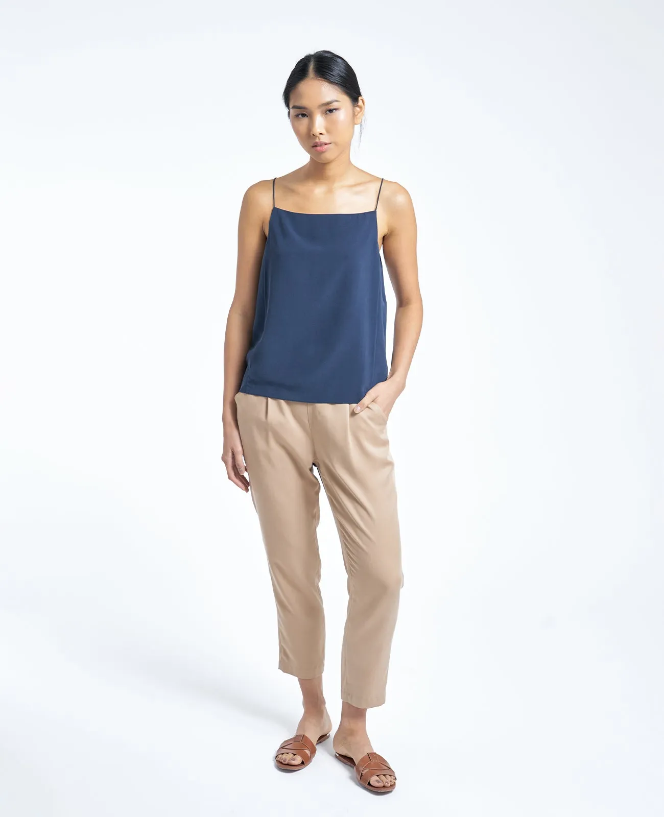 Silk Halter Camisole