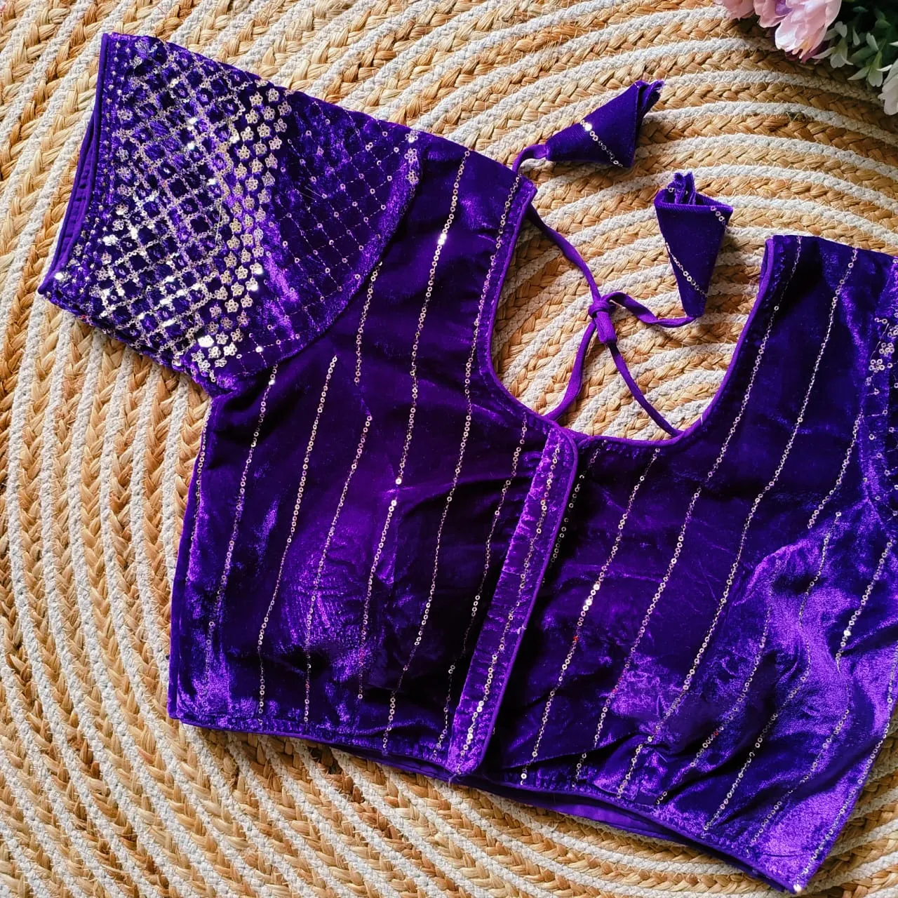 Velvet-5 Bridal 9000 Velvet New Year Special Blouse
