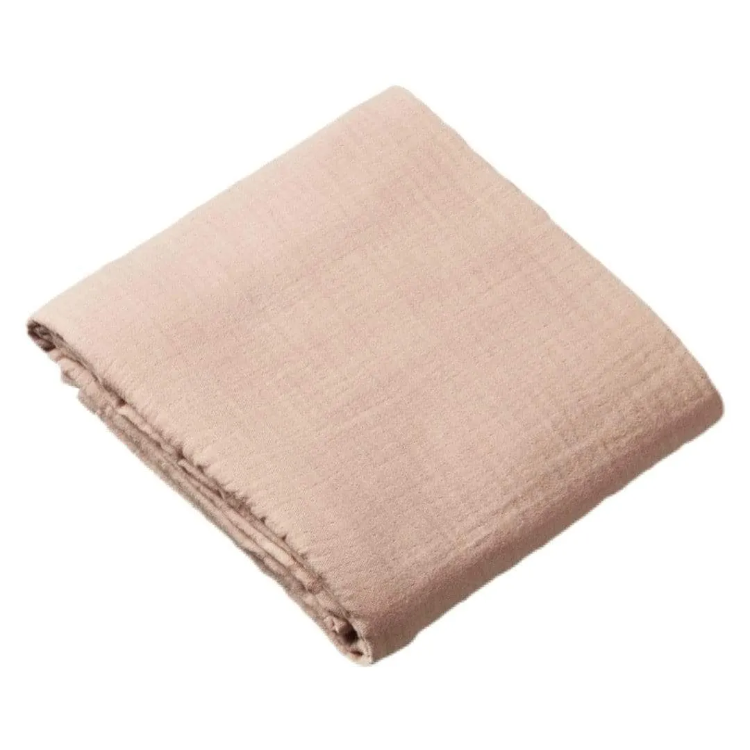 Wrap, Muslin - Rose Dust Crinkle